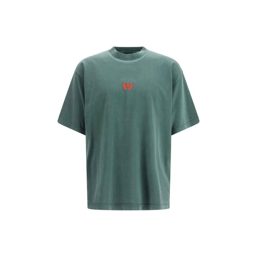 Balenciaga Bicolor Cotton T-Shirt