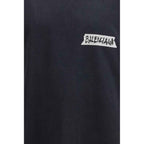 Balenciaga Black Cotton Sweatshirt