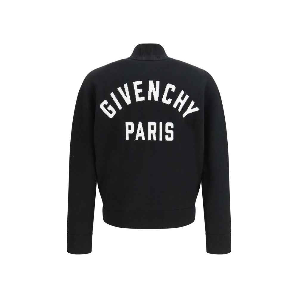 Givenchy Black Wool Cardigan