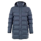 Moose Knuckles Gray Nylon Coat