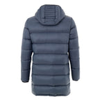 Moose Knuckles Gray Nylon Coat
