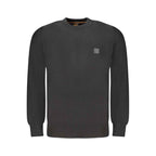 Hugo Boss Black Cotton Men Sweater