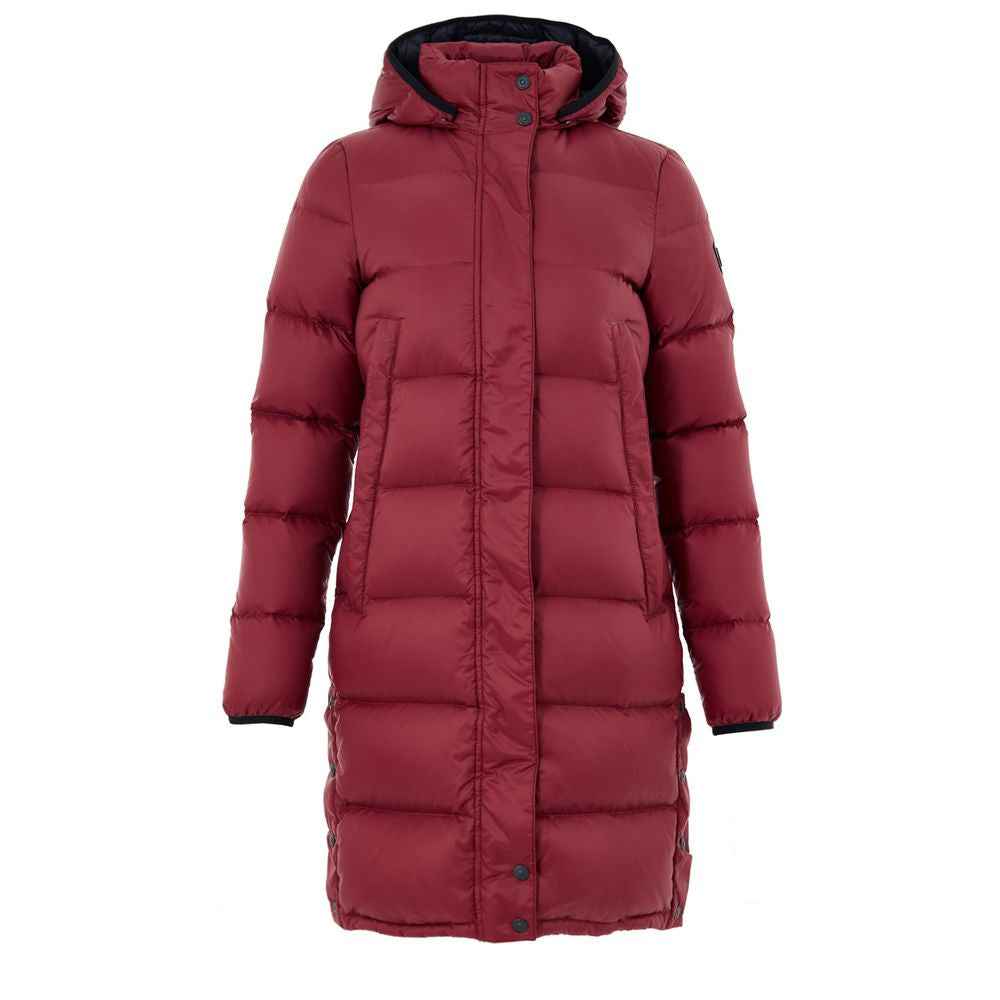 Moose Knuckles Bordeaux Cotton Full-Length Jacket