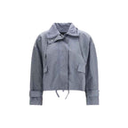PINKO Light Blue Polyester Shell Jacket