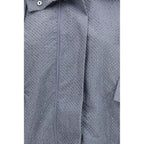 PINKO Light Blue Polyester Shell Jacket