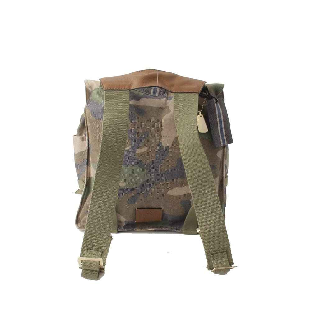Valentino Bicolor Canvas Backpack