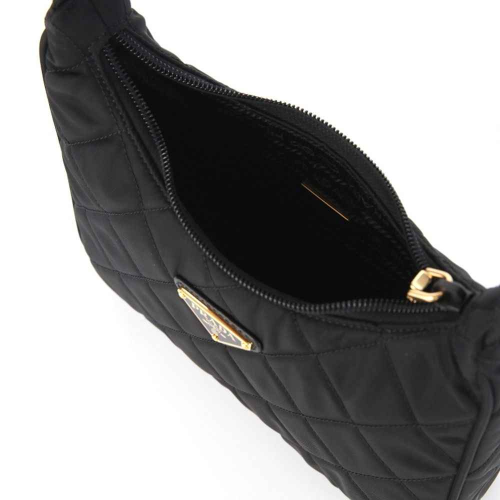 Prada Black Nylon Shoulder Bag