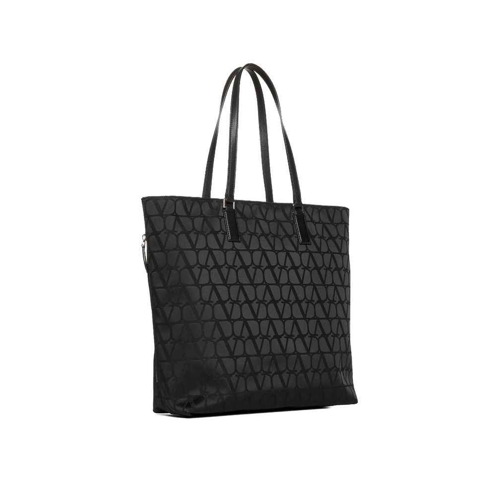 Valentino Garavani Black Cotton Tote Bag