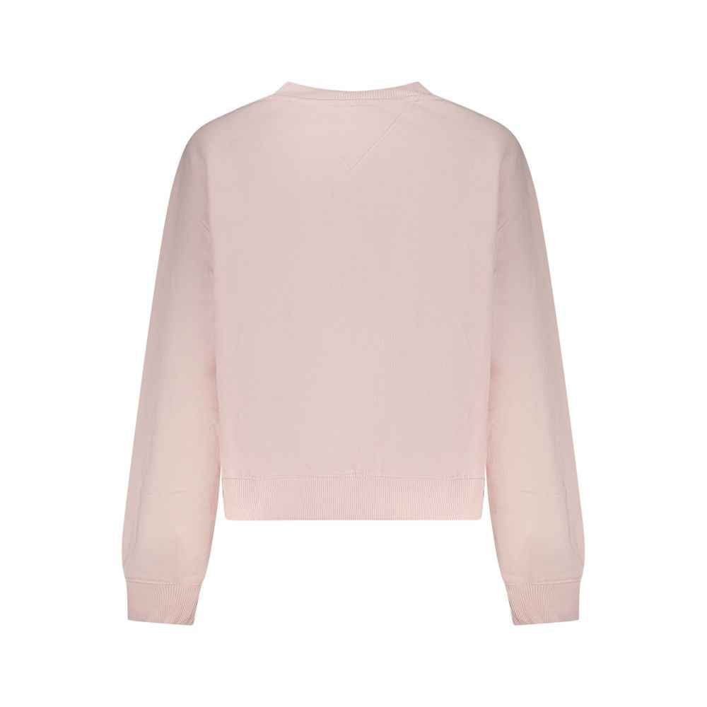 Tommy Hilfiger Pink Cotton Women Sweatshirt