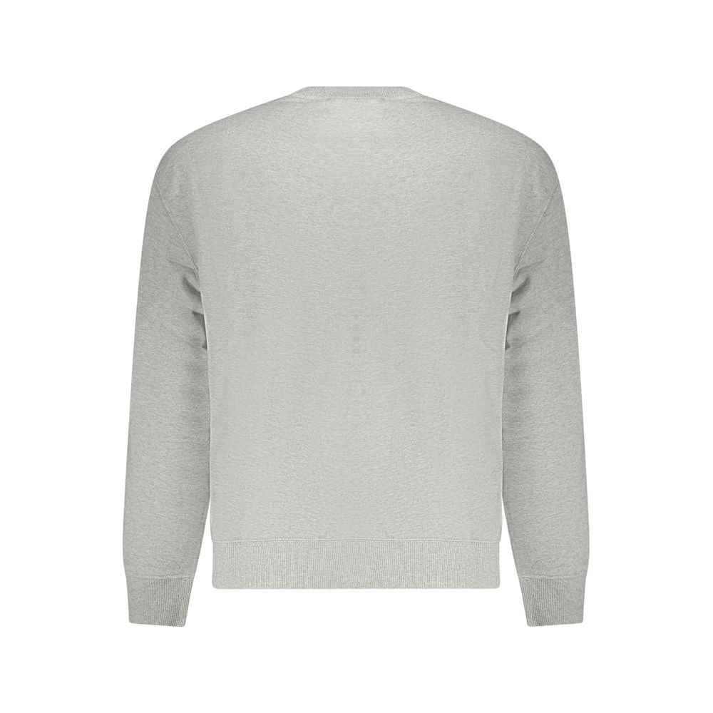 Calvin Klein Gray Cotton Men's Sweatshirt