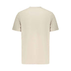 Hugo Boss Beige Cotton Men T-Shirt