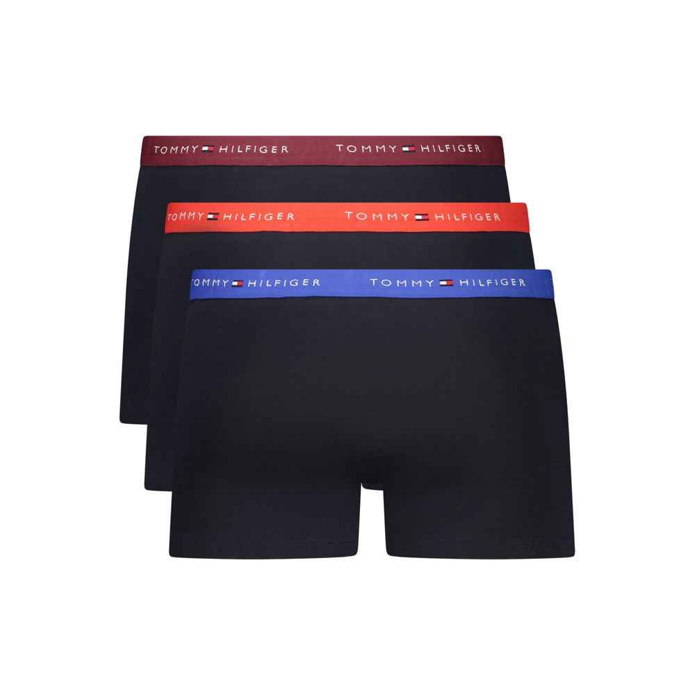 Tommy Hilfiger Black Cotton Men's Boxer Short
