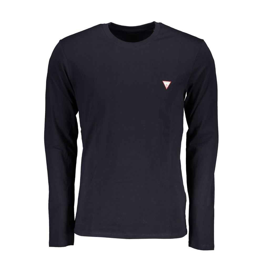 Guess Jeans Blu Cotton Men T-Shirt