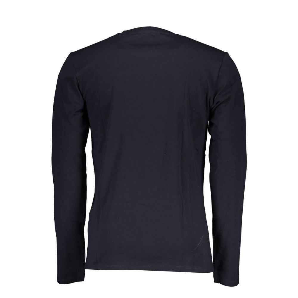 Guess Jeans Blu Cotton Men T-Shirt