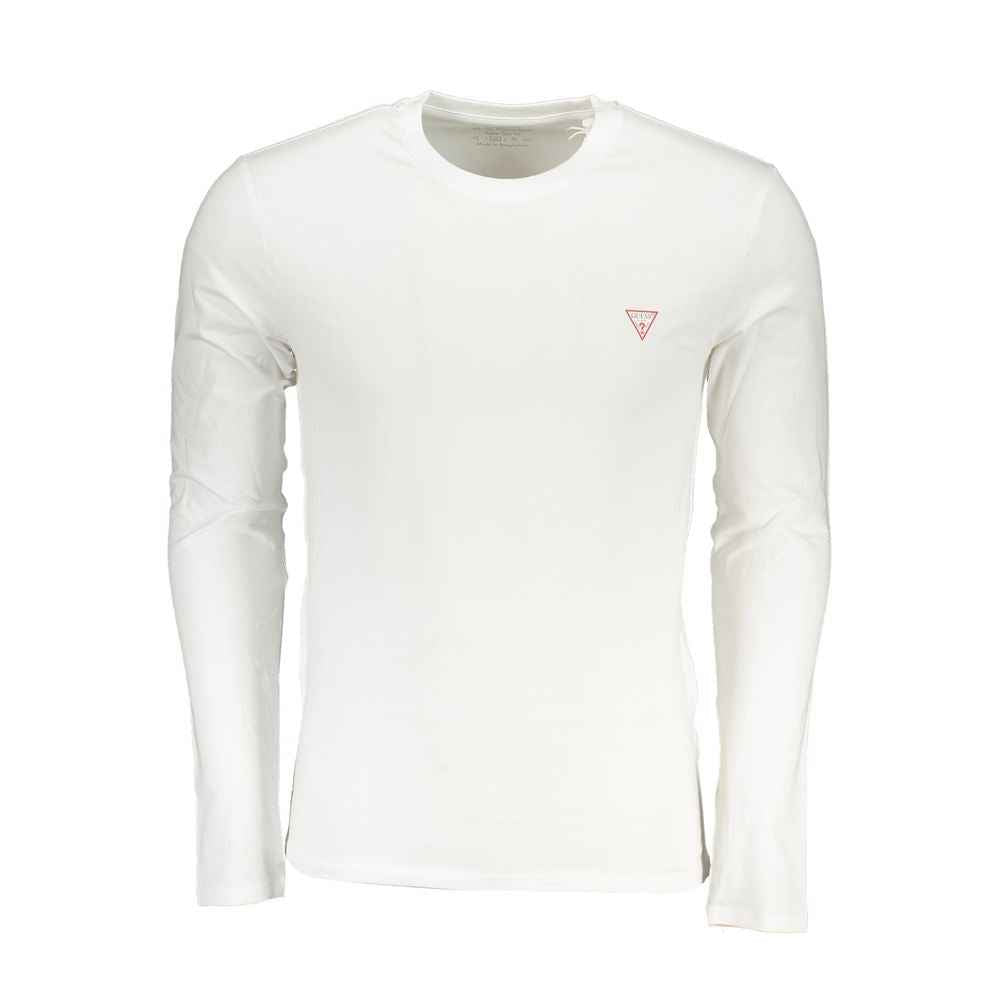 Guess Jeans White Cotton Men's T-Shirt