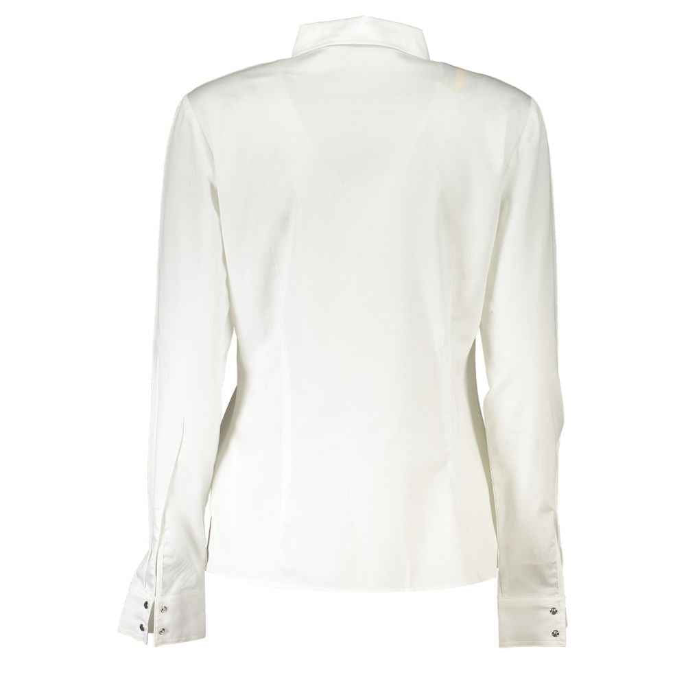 Guess Jeans Bianco Cotton Women Shirt