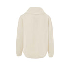 Gran Sasso White Wool Polo Shirt