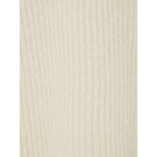 Gran Sasso White Wool Polo Shirt