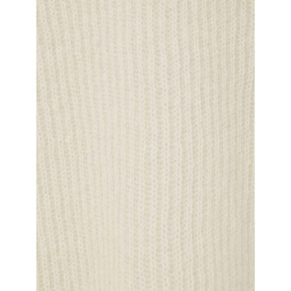 Gran Sasso White Wool Polo Shirt