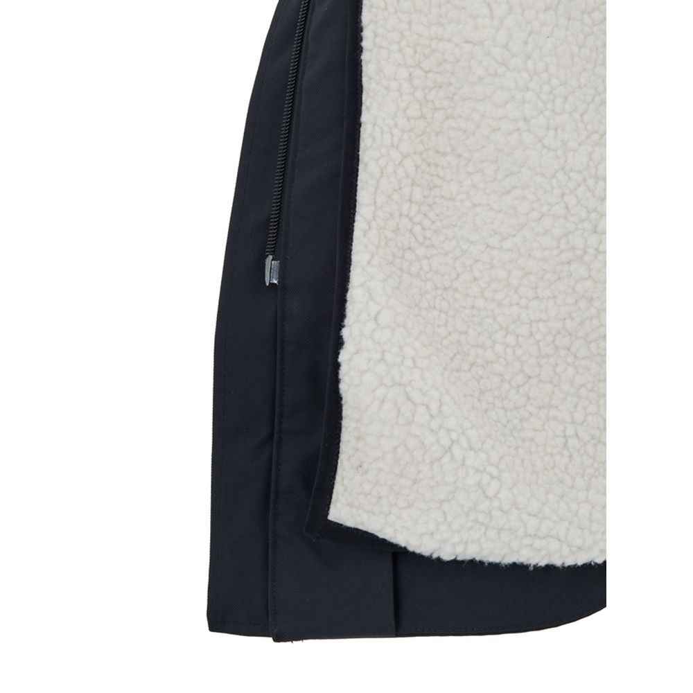 Moose Knuckles Blue Nylon Parka