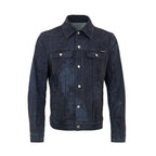Dolce & Gabbana Gray Cotton Denim Jacket