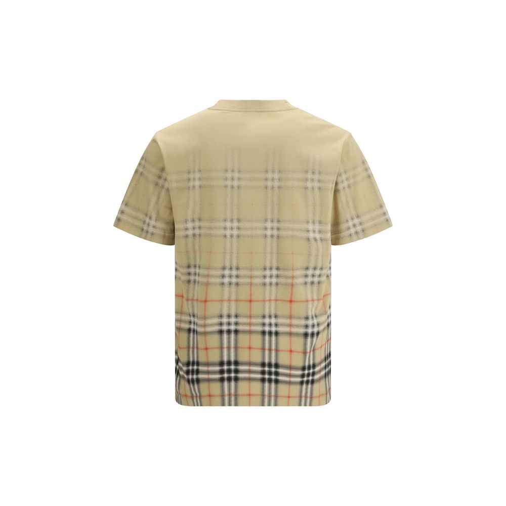 Burberry Beige Cotton T-Shirt