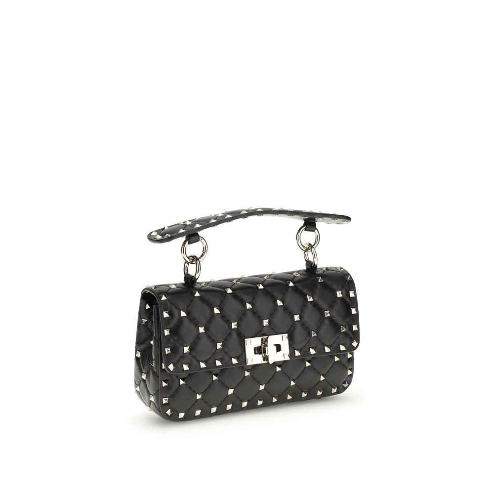 Valentino Garavani Black Lamb Ovis Aries Aries Handbag