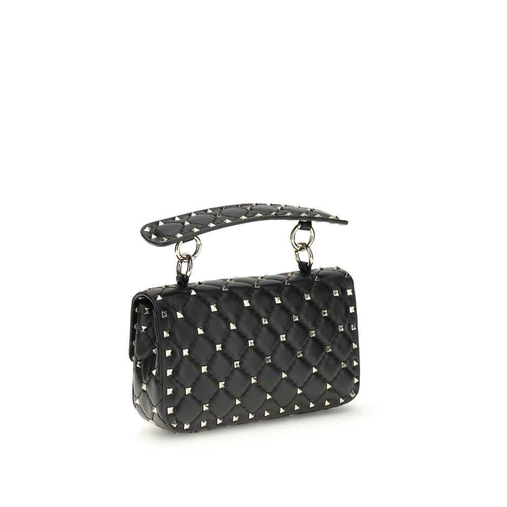 Valentino Garavani Black Lamb Ovis Aries Aries Handbag