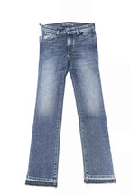 Jacob Cohen Blue Cotton Slim Fit Jeans