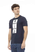 Baldinini Trend Blue Cotton T-Shirt