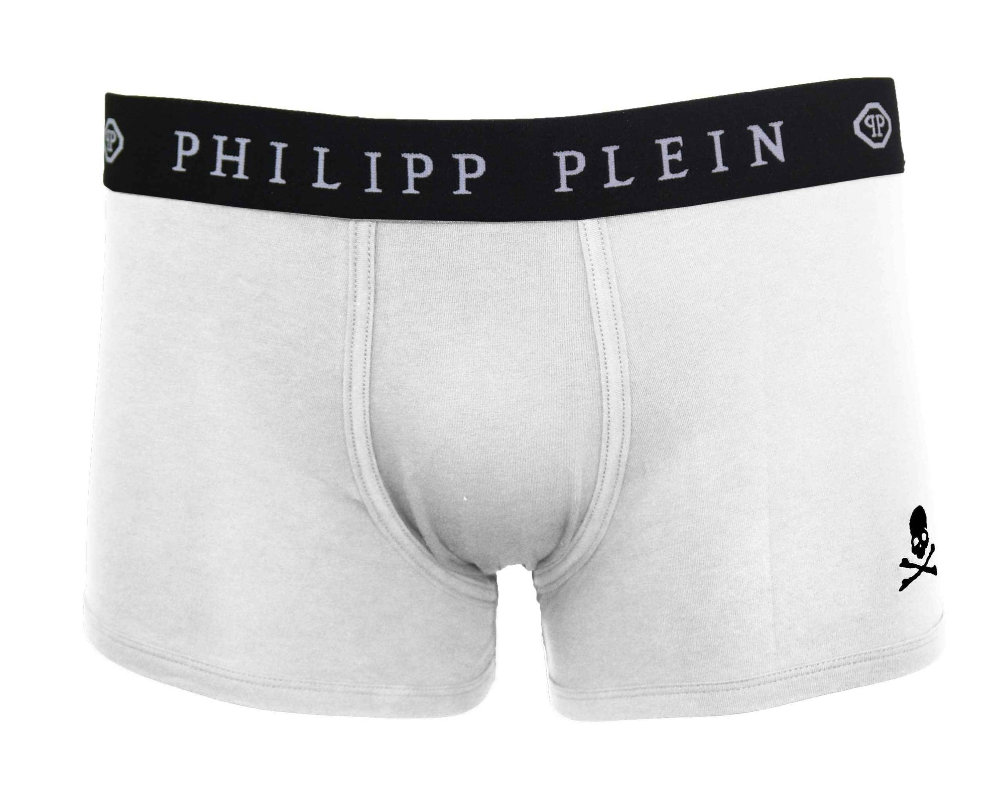 Philipp Plein White Cotton Boxers