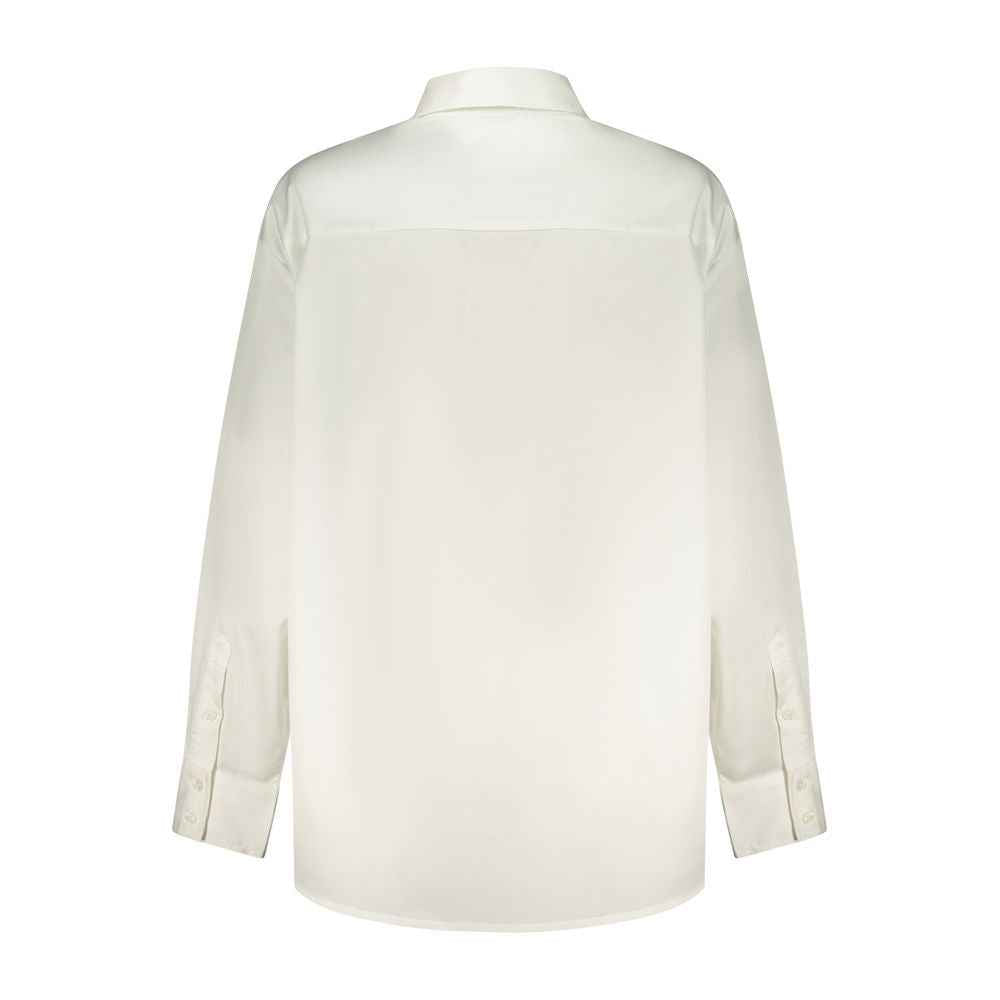 Guess Jeans Bianco Cotton Women Shirt