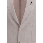 Lardini Multicolor Wool Blazer