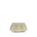 THEMOIRè White Polyethylene Clutch Bag