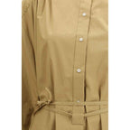 Loulou De Saison Beige Cotton Casual Dress