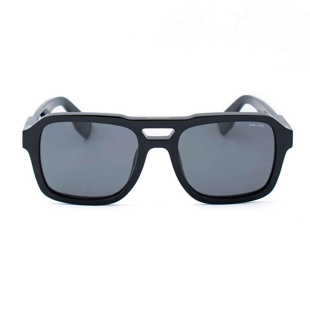 Police Black Acetate Sunglasses