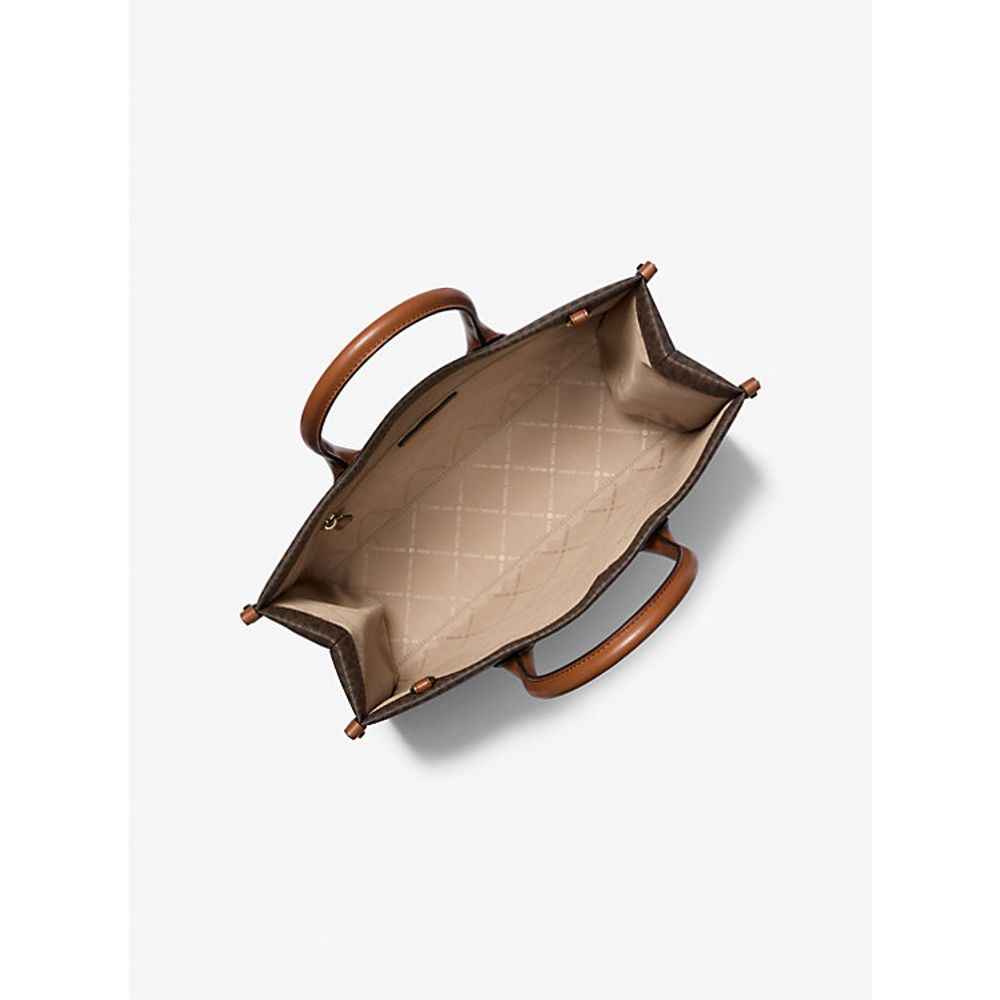Michael Kors Brown Fur Shoulder Bag