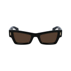 Ferragamo Black Acetate Sunglasses
