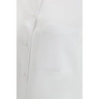Loulou De Saison White Cotton Dress Shirt