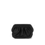 THEMOIRè Black Polyethylene Clutch Bag