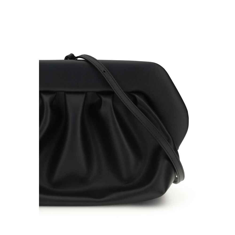 THEMOIRè Black Polyethylene Clutch Bag