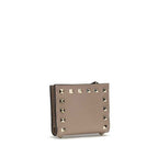 Valentino Garavani Gray Lamb Ovis Aries Aries Wallet