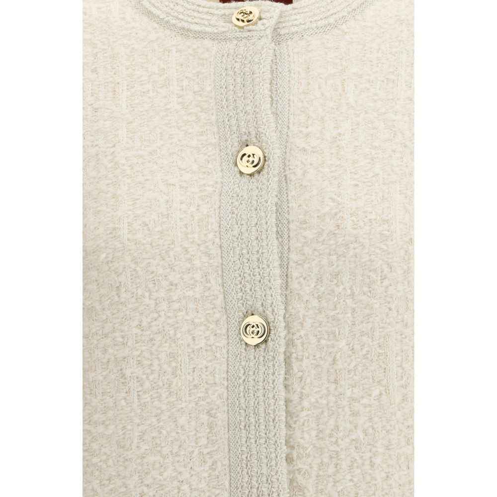 Gucci Beige Wool Cardigan