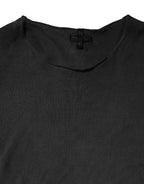 Dolce & Gabbana Sweater Black Cotton Crewneck Sweatshirt