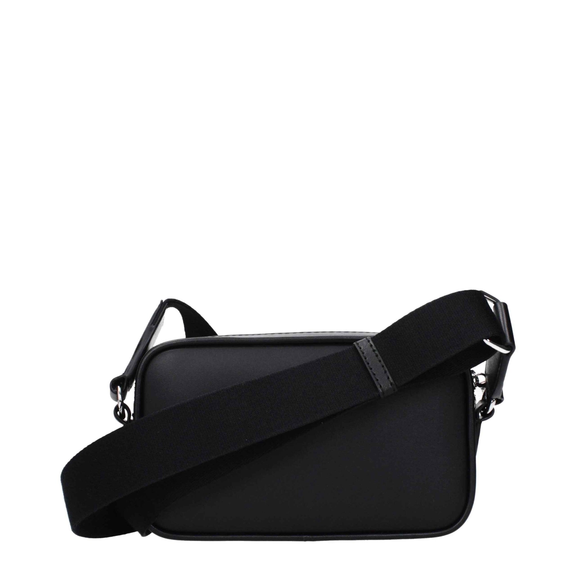 Michael Kors Black Leather Crossbody Bag