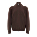 Gran Sasso Brown Wool Cardigan