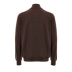 Gran Sasso Brown Wool Cardigan