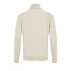 Gran Sasso Beige Wool Turtleneck