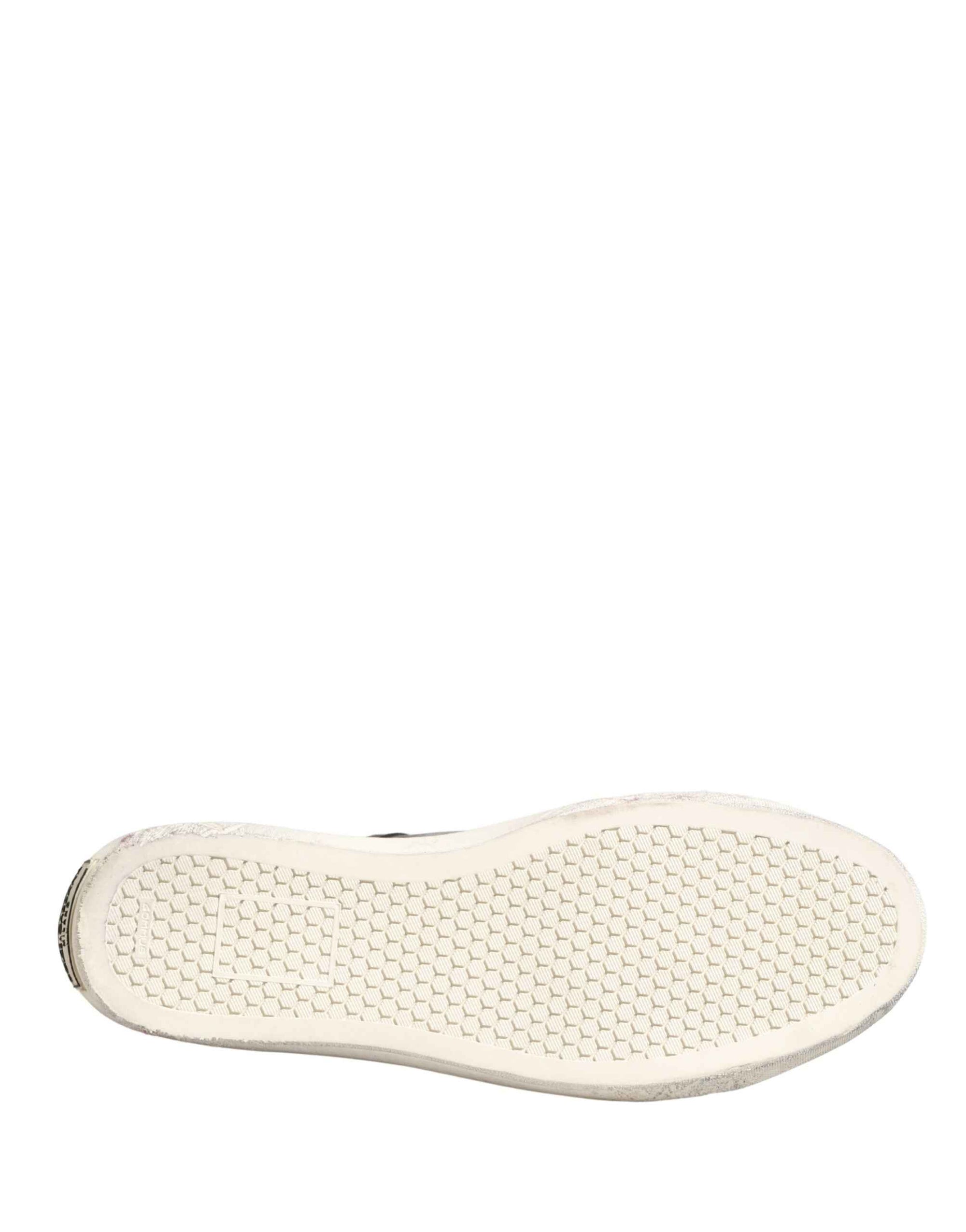 Dolce & Gabbana Black White Canvas Logo Mid Top Sneakers Shoes