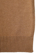 Dolce & Gabbana Brown Cashmere Knitted Foulard 207cm x 29cm Men Scarf